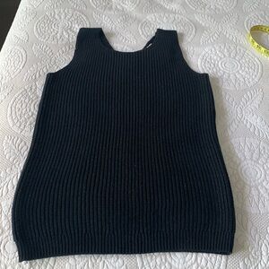 LOFT Cotton Blend Knit Vest